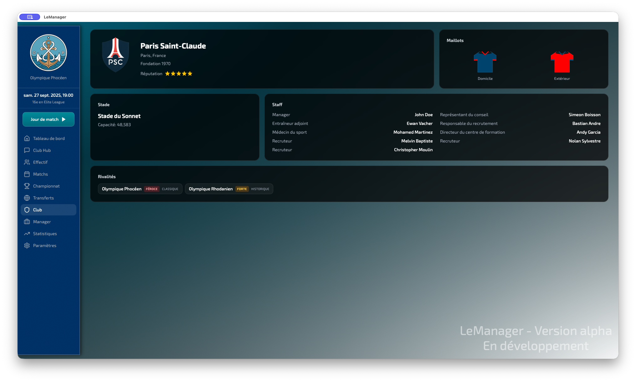 LeManager screenshot 2